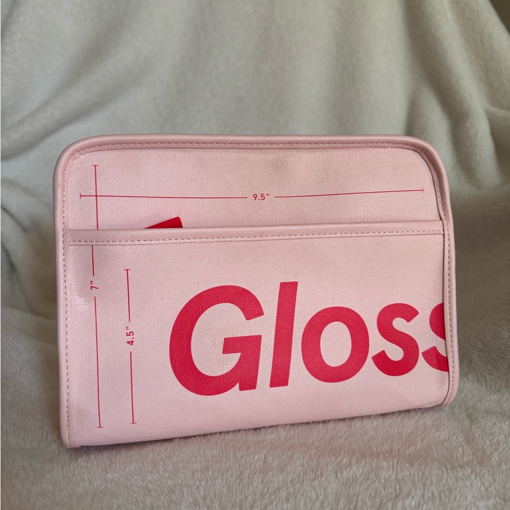 Glossier Pink Beauty Bag